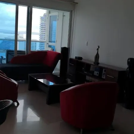 Esplendido Alojamiento Con Hermosa Vista / Ac/ Hot Watter Apartamento Cartagena